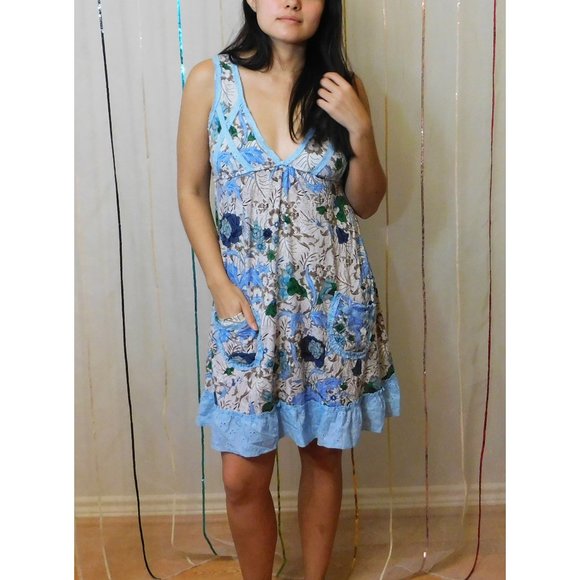 Free People Dresses & Skirts - Free People Floral Print Dress With Pockets